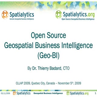Open Source Geospatial Business In...