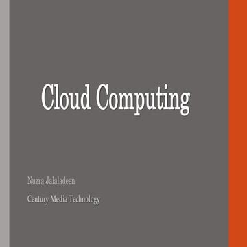 Cloud Computing | PPT