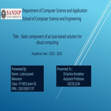 Presentation on cloud computing for Iaas based solution.pptx