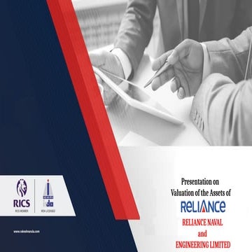 Comprehensive Valuation of Reliance Naval & Engineering Assets | PPTX