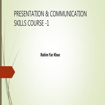  communication skills course 