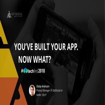 You've Built Your App – Now What?