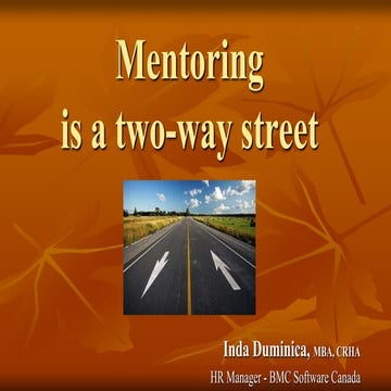 "Mentoring is a two-way street" ConFoo 2016