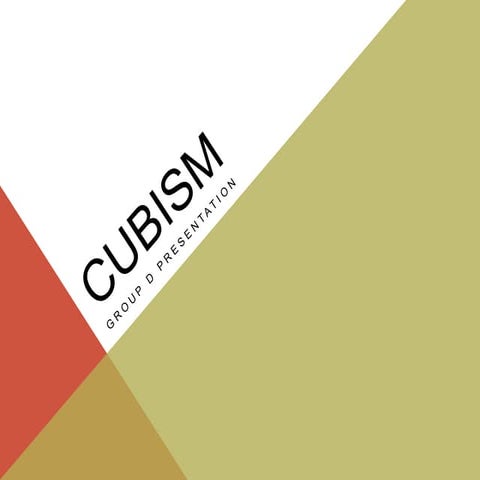 Presentation cubism 
