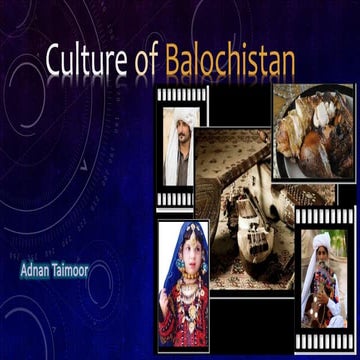 Culture of Balochistan