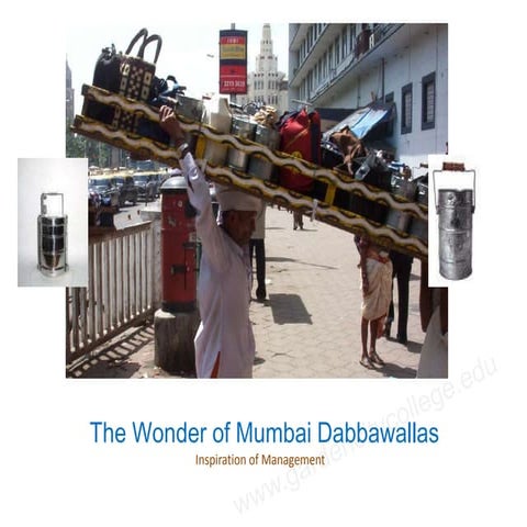 Presentation dabbawala