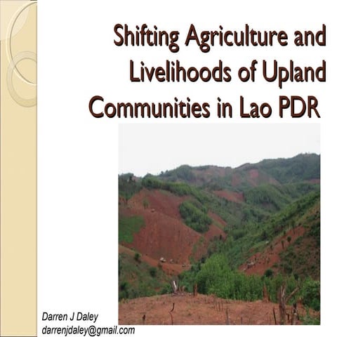 Presentation GAPE Darren Shifting cultivation 29 March 2012
