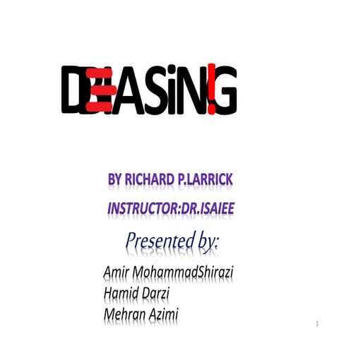 Presentation debiasing   m-azimi,amshirazi,hdarzi 