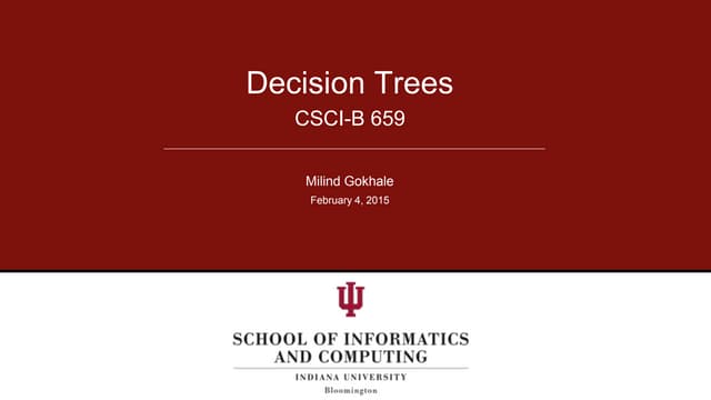 Decision Tree Learning