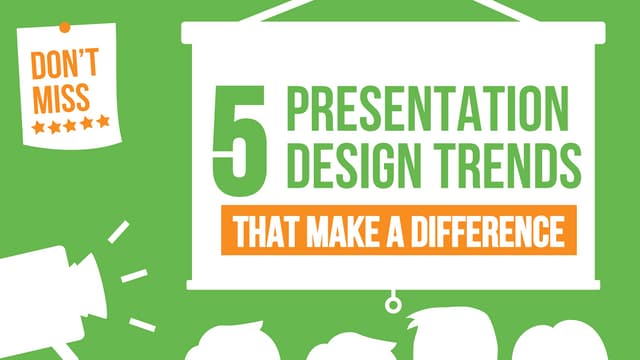 5 Presentation design trends 2017