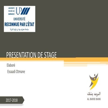 Presentation de stage