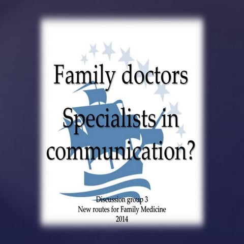 VdGM Preconference 2014 Lisbon - Group 3 Presentation