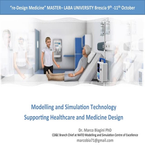 Presentation dr. biagini course at Master "re-design Medicine" @LABA