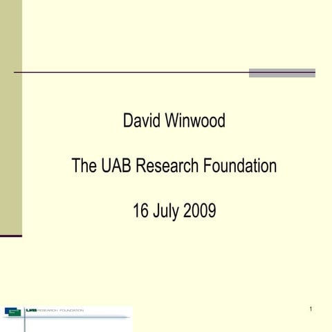 Tech Transfer in Birmingham