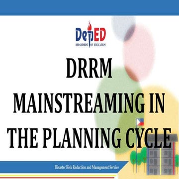 Presentation_DRRM Mainstreaming in the Planning Cycle.pptx