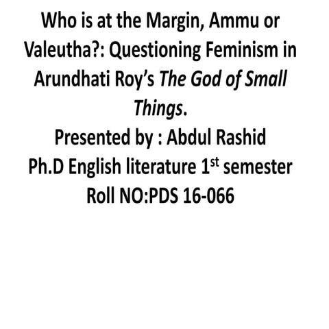 Presentation Abdul rashid