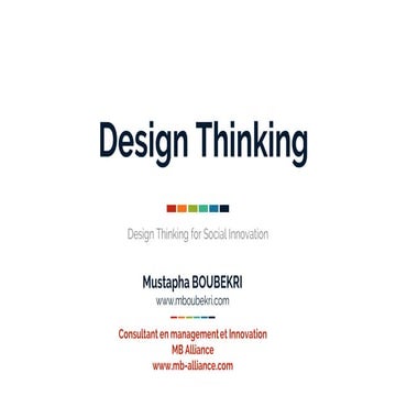 Design Thinking for Social Innovation | PDF