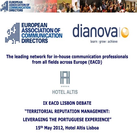 Presentation eacd 2012 portugal