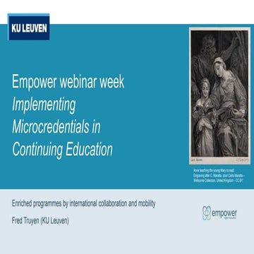 Enriched programmes by international collaboration and mobility - Fred Truyen...