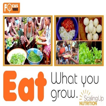 Presentation eat what you grow