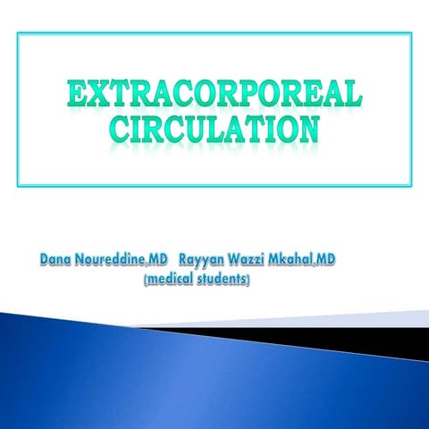 extracopreal ciculation 
