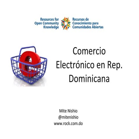 Estado del Comercio Electrónico en RD