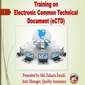 Electronic Common Technical Document (eCTD)