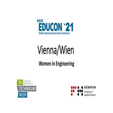 Presentation of the IEEE EDUCON 2022 conference in Tunisia | PPTX