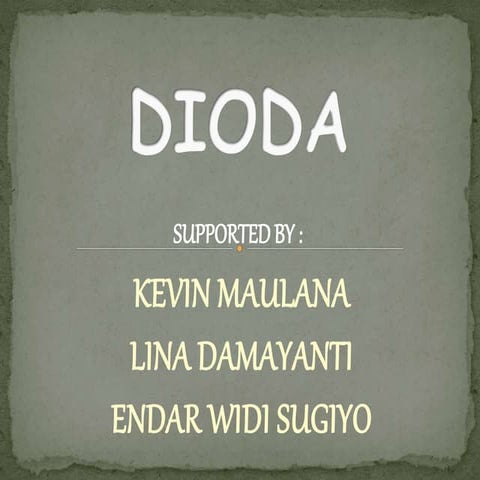 Presentation elektronika dasar