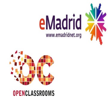 VI Jornadas eMadrid "Unbundling Education". Unbundling the university degree:...