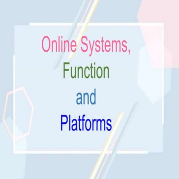 PRESENTATION IN EMPOWERMENT TECHNOLOGY 