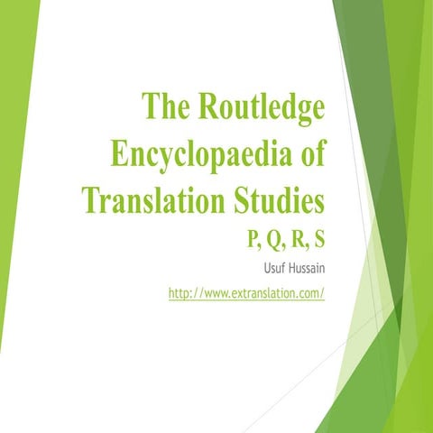 Presentation encyclopedia