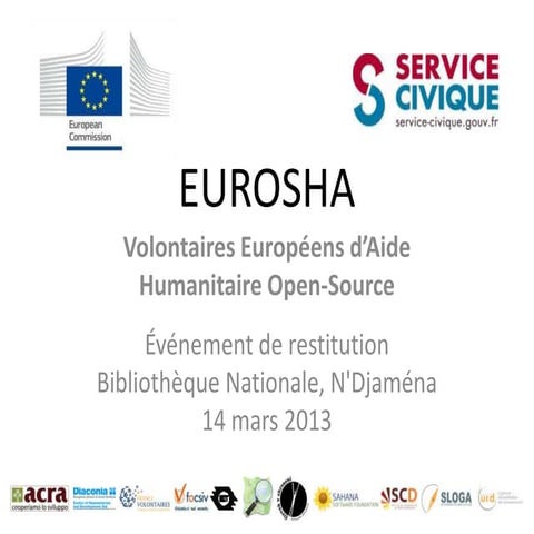 Presentation eurosha tchad_restitution_20130314_debut