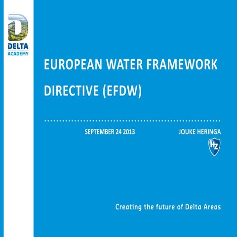 Presentation ewfd 25 september jouke new