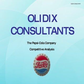 Pepsi-Cola Competitive Analysis