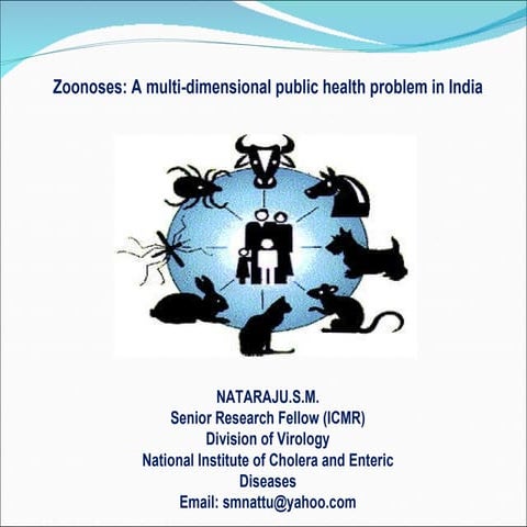 Zoonoses: A multi-dimensional public health problem in India
