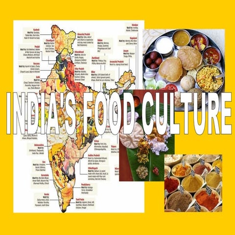 Food culture in india | PPTX
