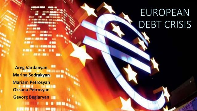 European Debt Crisis
