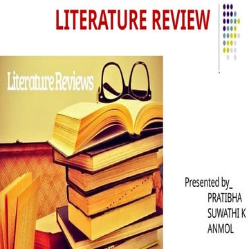 Final Presentation On Literature Review Pptx