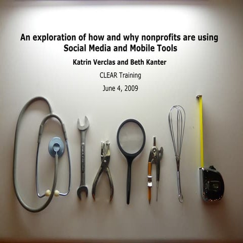 CLEAR Training: Social Media and Mobile Phones