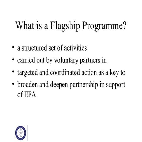 Comprehensive Overview of Flagship Programmes for Inclusive Education ...