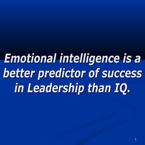 Emotional Intelligence For Medical School Students