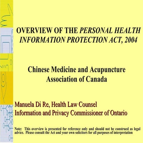 Presentation For Chinese Medicine And Acupuncture Association