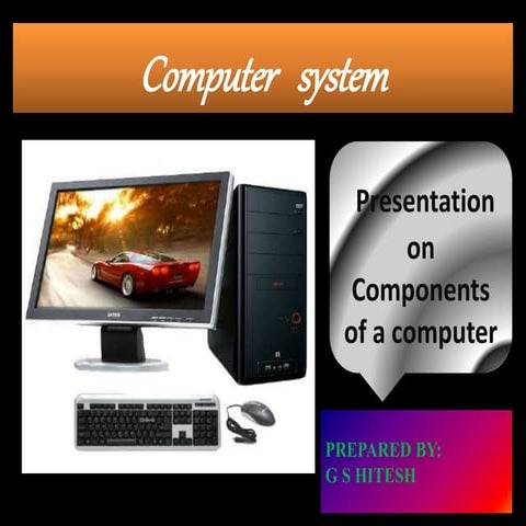 Presentation for computer components | PPT