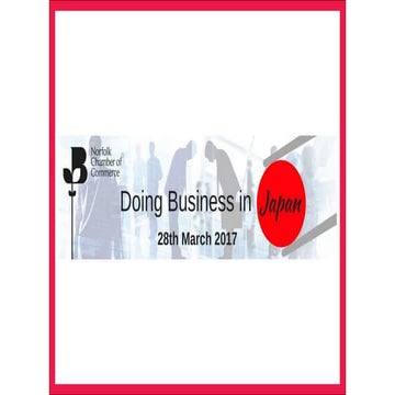 Doing Business in Japan Slideshow