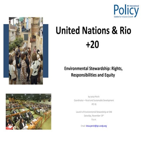 United Nations and Rio +20