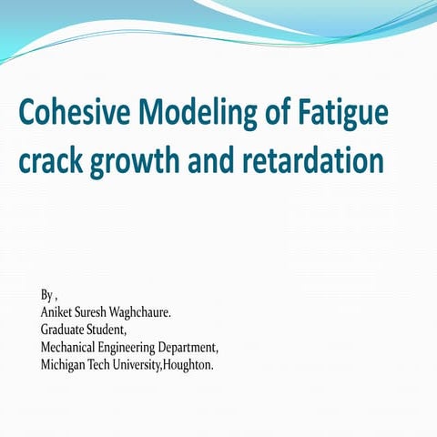 Presentation For Fracture Mechanics