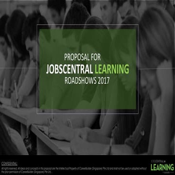 JobsCentral Learning Monthly Roadshows