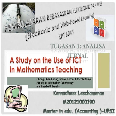 Presentation for kpt6044 t1