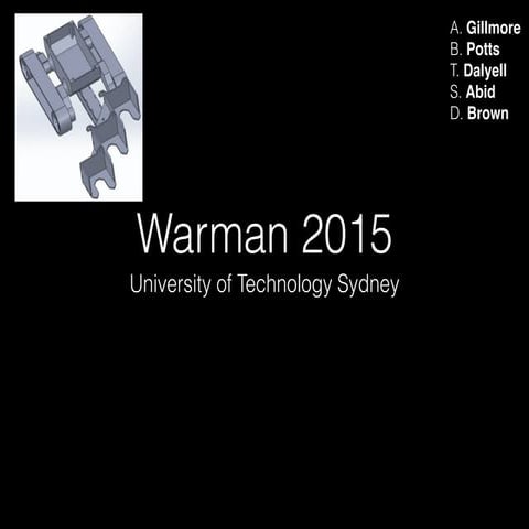 Warman 2015 - UTS